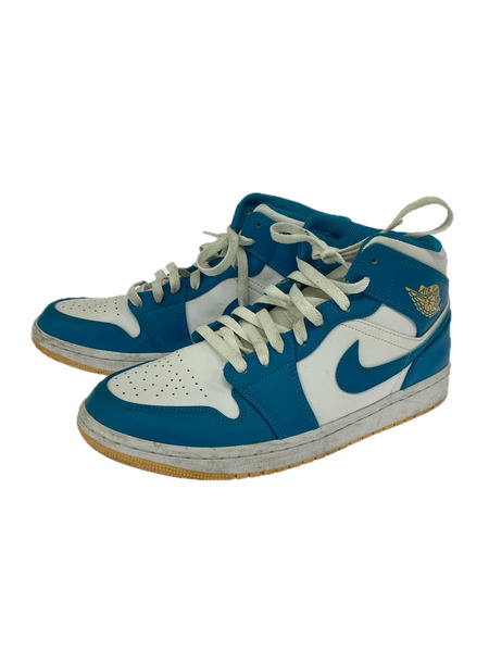 NIKE スニーカー AIR JORDAN 1 MID "Aquatone 27.5cm