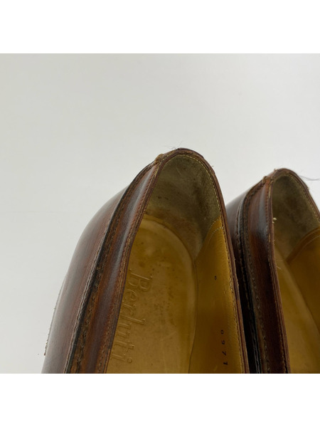 シューズ Berluti デザインレザーローファー