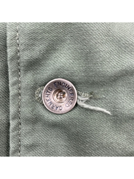 Engineered Garments 長袖シャツ engineered short jacket XXS カーキ