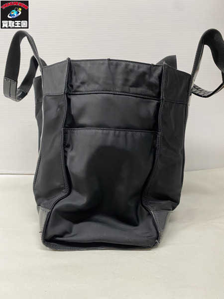 トートバッグ Tory Burch エラ エナメル 黒