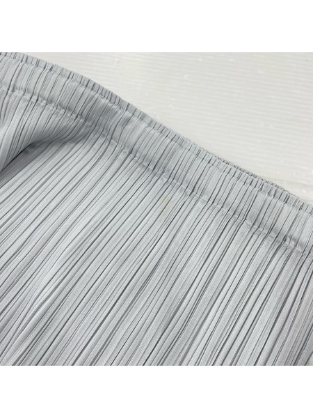 PLEATS PLEASE ロングスカート pp31-JG288 グレー 1[値下]