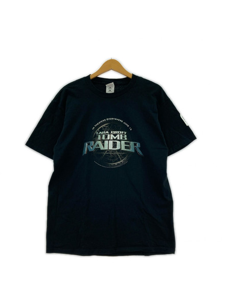 OLD・VINTAGE 半袖Tシャツ・カットソー 00s TOMB RAIDER 黒 (L)