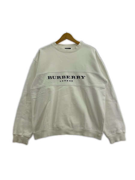 BURBERRY スウェット・トレーナー ホワイト