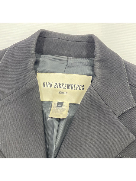 DIRK BIKKEMBERGS パワーショルダー テーラードジャケット 黒
