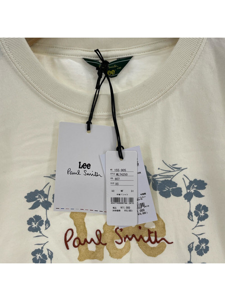 Paul Smith 半袖Tシャツ・カットソー ×LEE エンブロイダリー S/Sカットソー (XS)