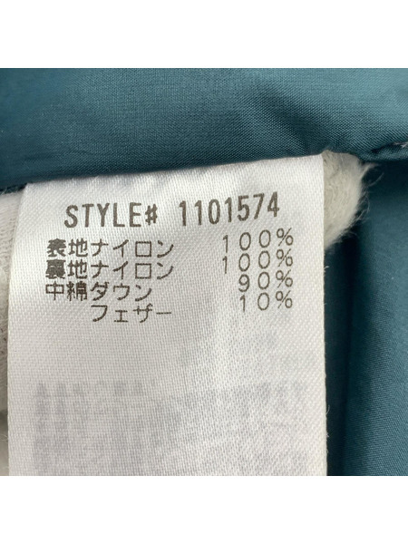 mont-bell ダウンジャケット パーマフロスト ダウンパーカ 緑 XL 1101574