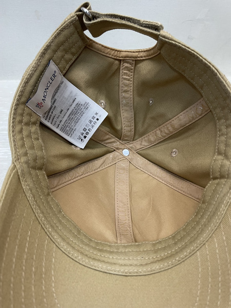 MONCLER Baseball ベースボールキャップ ベージュ