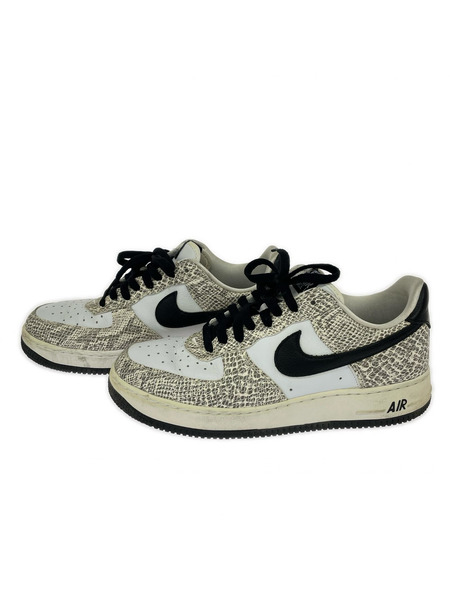 NIKE スニーカー Air Force 1 Low 白蛇 26.5cm WHT