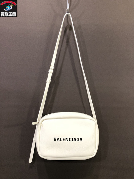 BALENCIAGA/ショルダーバック/白/ホワイト/バレンシアガ/鞄/バッグ[値