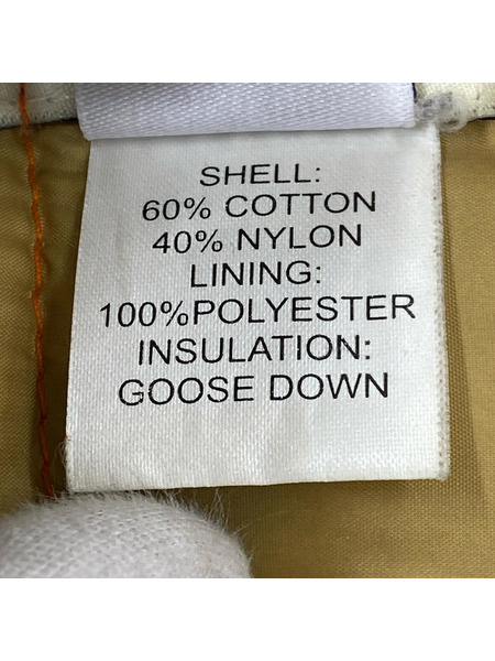 ダウンジャケット crescent down works  オレンジ