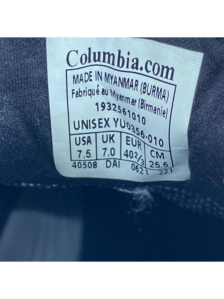 Columbia WATER PROOF VIBRAMソール ブーツ 黒 (25.5)[値下]