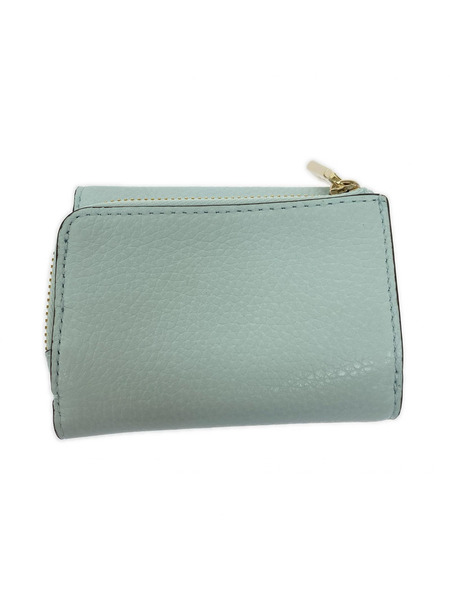 kate spade new york コンパクトウォレット レナ スモール Lジップ トリフォールド 水色