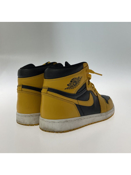 スニーカー AIR JORDAN 1 RETRO HIGH OG イエロー(27.5㎝)