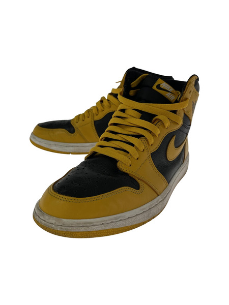 スニーカー AIR JORDAN 1 RETRO HIGH OG イエロー(27.5㎝)