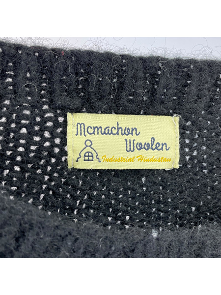 . ニット・セーター MCMACHAN WOOLEN ブラック