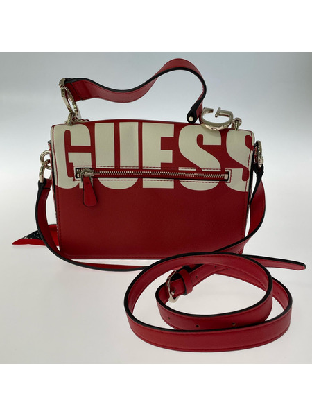 GUESS ショルダーバッグ ロゴプリント ショルダーバッグ