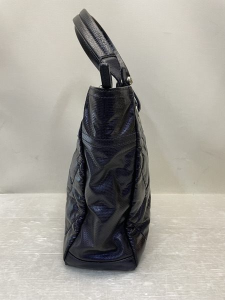 CHANEL パリビアリッツ トートバッグ パープル