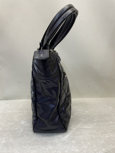 CHANEL パリビアリッツ トートバッグ パープル