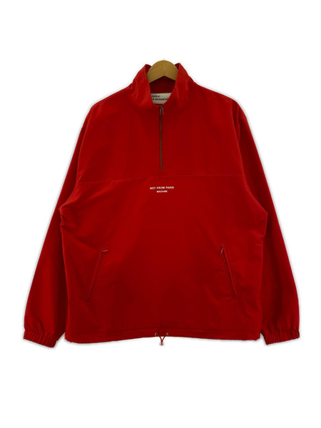 Drole de Monsieur ソノ他 ナイロンハーフジップカットソー レッド S[値下]