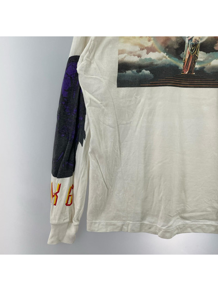 SAINT MICHAEL 長袖Tシャツ・カットソー LS TEE SAINT PICTURES ホワイト (L)