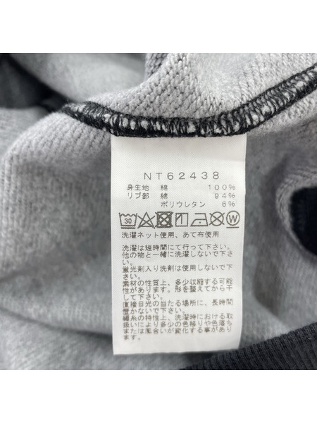 THE NORTH FACE スウェット・トレーナー クルーネックスウェット 黒 (L)