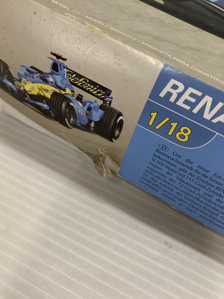 カープラモ・ミニ四駆 heller エレール 1/18 ルノー F1 2004