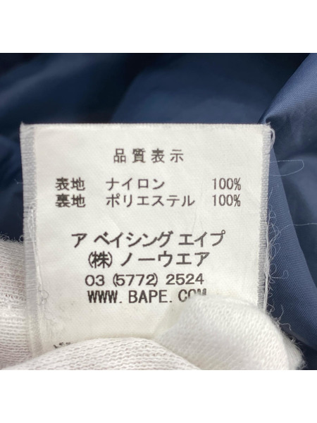 00s A BATHING APE スノボジャケット L 紺