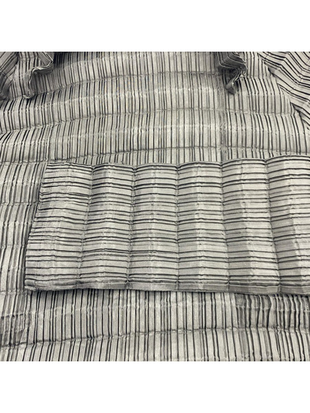 ISSEY MIYAKE 長袖Tシャツ・カットソー FETE プリーツハイネックカットソー 黒