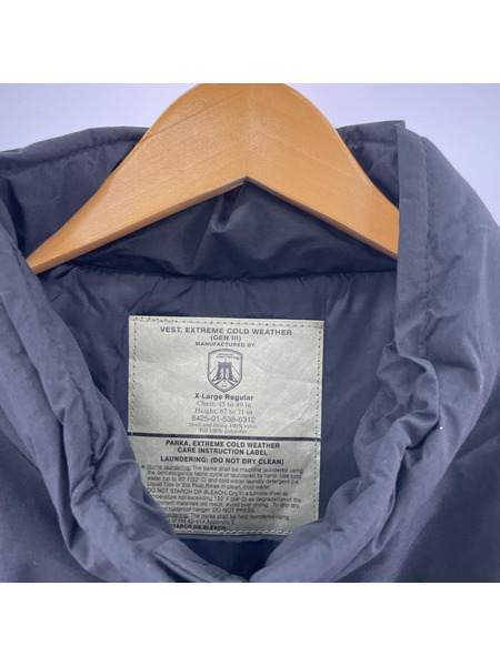 Captains Helm LEVEL 7 E.C.W.C.S ベスト 黒 CH23-AW-J08 (XL)