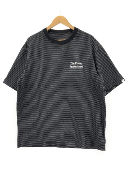 トップスENNOY S/S Boder T-Shirt (BLACK × WHITE) - Tシャツ