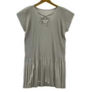 PLEATS PLEASE チュニック ノースリーブプリーツ グレー