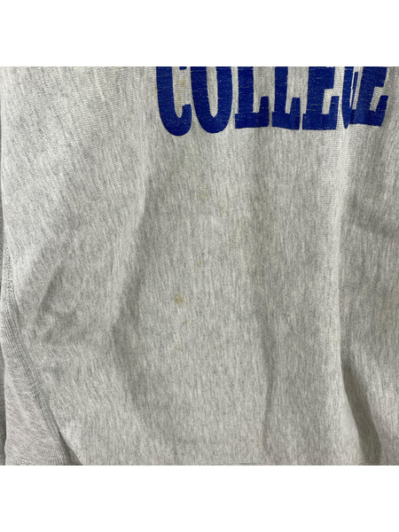 Champion スウェット・トレーナー 80s後期 トリコタグ カレッジスウェット (XL) グレー