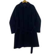 AURALEE ジャケット Beaver Melton Soutien Collar Coat 紺 (3)
