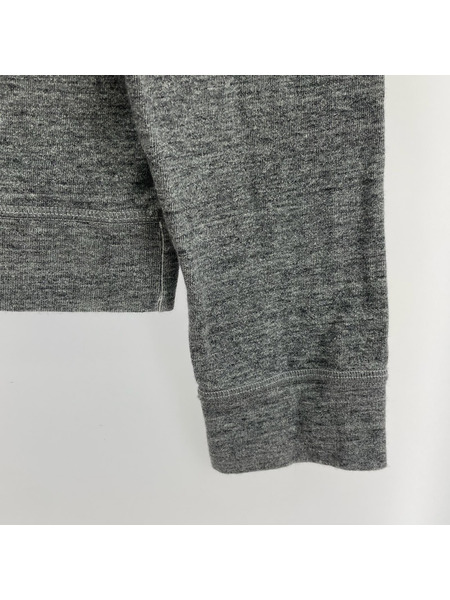 DSQUARED2 長袖Tシャツ・カットソー ワッペンロゴ グレー (M)