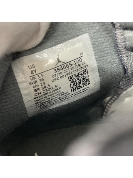 Nike/GS AIR JORDAN 6 Cool Grey/384665-100[値下]