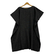 evam eva linen cotton poncho E241T151[値下]