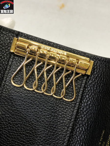 LV/ミュルティクレ 6/モノグラム・アンプラント/M64421/黒