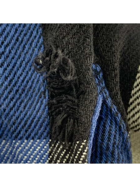 OLD・VINTAGE 長袖シャツ 80s BIGMAC Flannel Shirts BLU/WHT/BLK