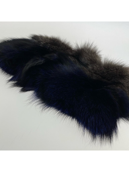 TOD'S ソノ他バッグ フォックスファー グラデーション クラッチバッグ