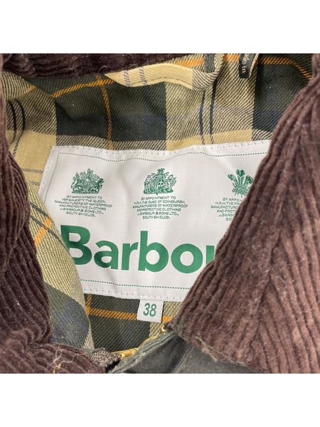 Barbour OVERSIZE WAX BEDALE オイルドジャケット KHK（38）