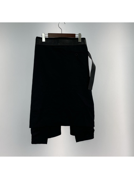 AMBUSH ソノ他 ジャケットリメイクスカート　F　ブラック[値下]