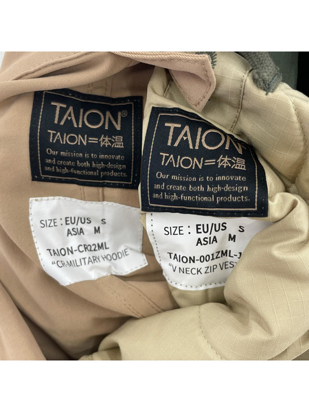 ダウンジャケット TAION-CR22ML+001ZML-1