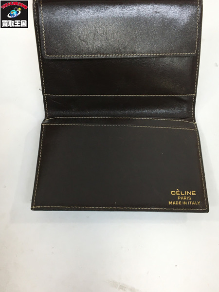 CELINE OLD　馬車　コンパクトウォレット