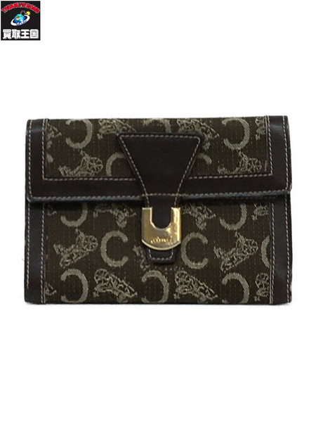 CELINE OLD　馬車　コンパクトウォレット