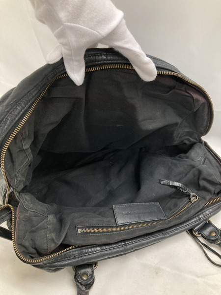 BALENCIAGA  シティ レザー/ブラック
