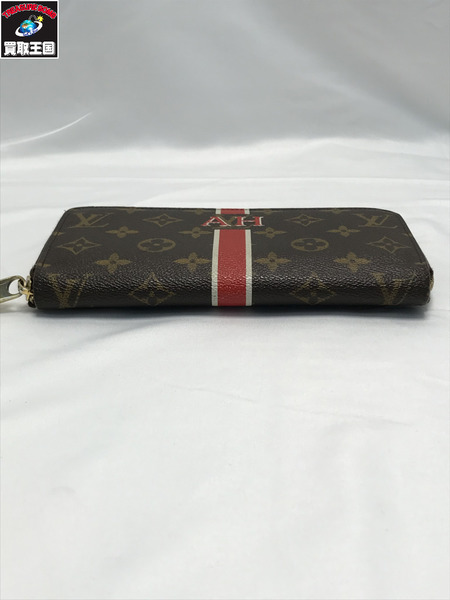 LOUIS VUITTO M60017 旧型ジッピーウォレット ラウンドファスナー 長財布 モノグラム イニシャル ライン入り モノグラム LV ルイヴィトン