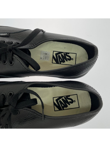 VANS スニーカー Authentic Black Leather 28.0cm