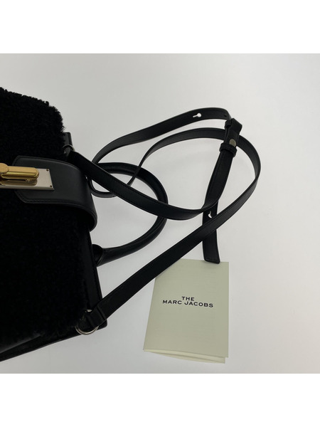 MARC JACOBS WESTED SHRL SMALL TOP HANDLE 黒[値下]