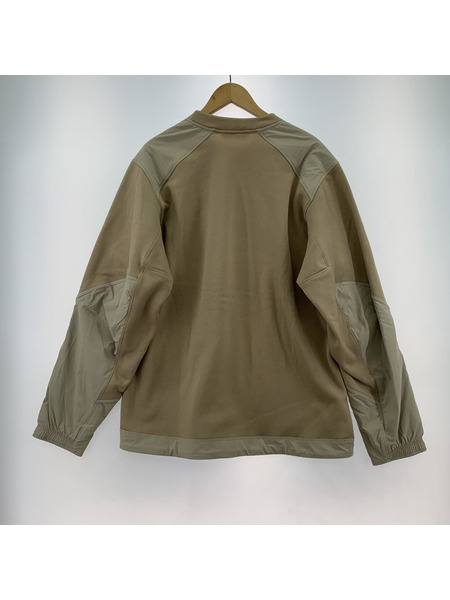 ARC'TERYX KONSEAL CREW コンシールクルーネック L ベージュ X000008454