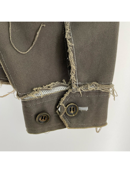 COMME des GARCONS ジャケット 田中オム Cut Off Cotton Blouson (M)